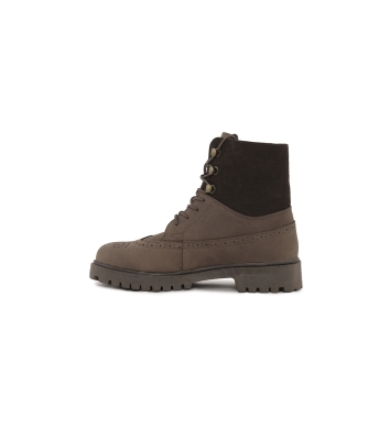 نیم بوت Leather Mix روزمره زنانه Avas Brogue MC Bootie