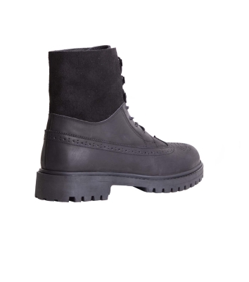 نیم بوت Leather Mix روزمره زنانه Avas Brogue MC Bootie