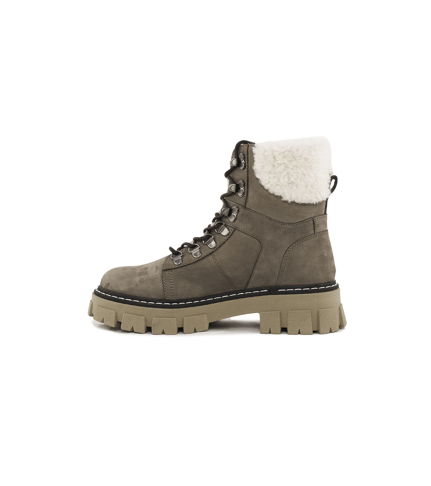 نیم بوت چرمی روزمره زنانه Arnika Sleeve Bootie MC Lace